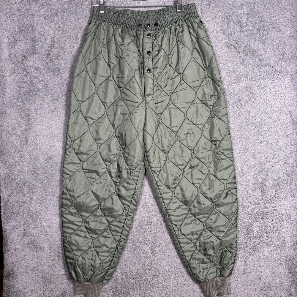 Underwear Quilted CWU-9/P Green US Military Jogger Vintage Baselayer 1963